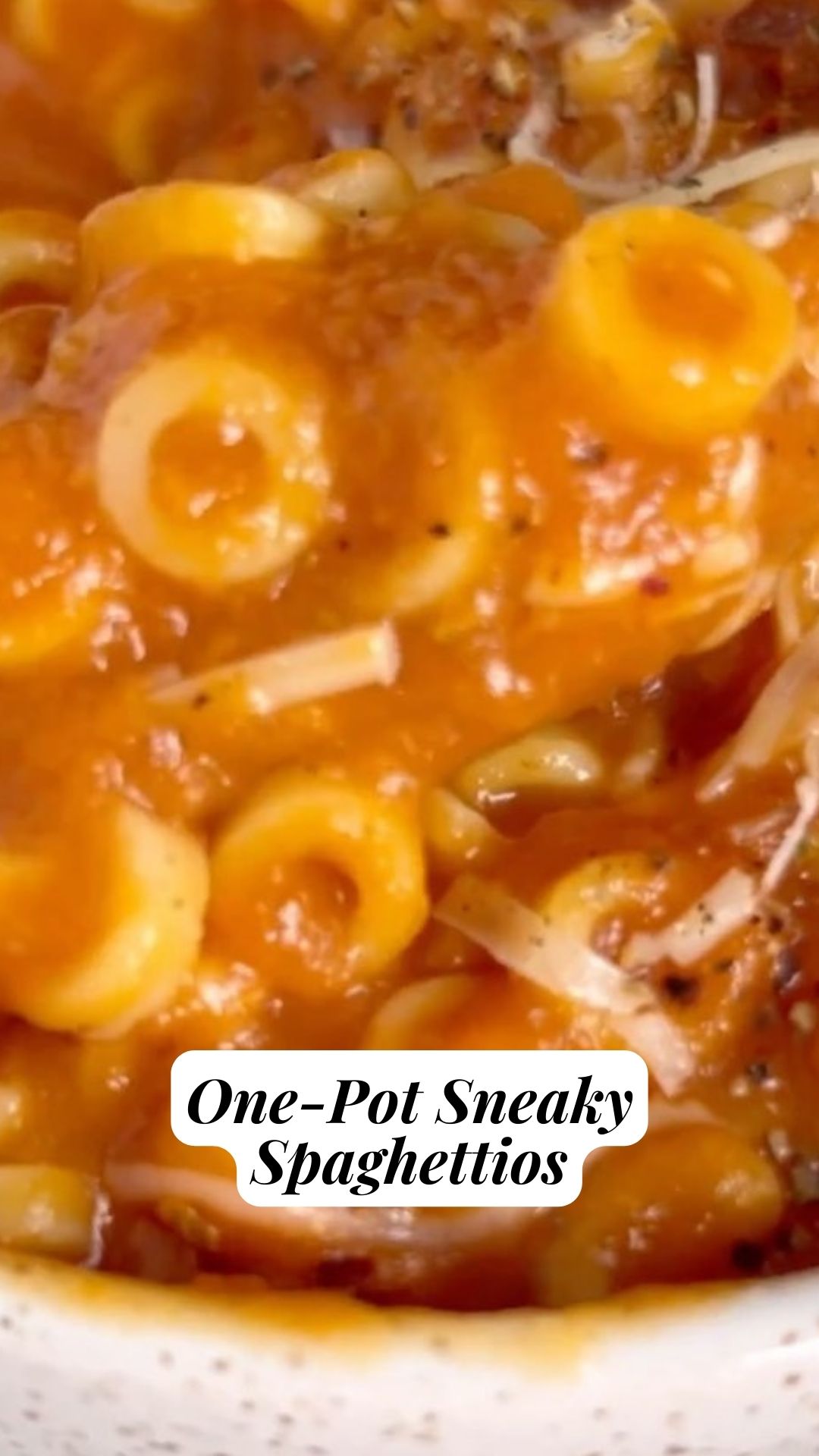 One-Pot Sneaky Spaghettios: Healthy Upgrade for Your Childhood Favorite